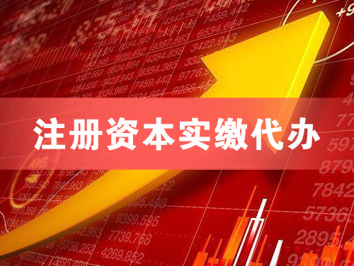 耒阳注册资本实缴代办
